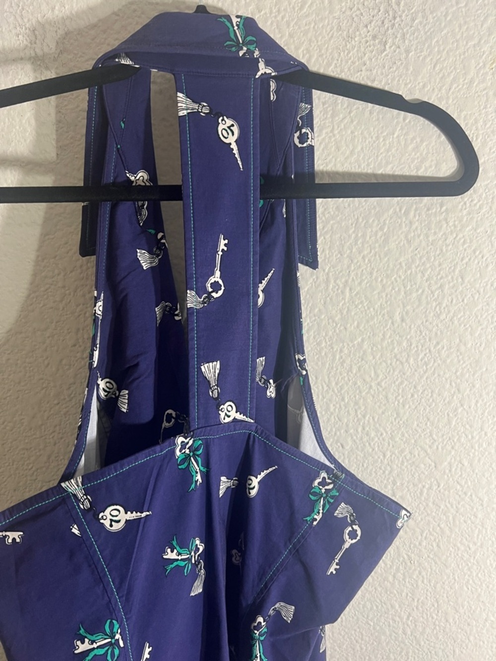 Anthropologie The Amelia Collared Mini Dress Sz M XL Maeve summer vacation comfy - Picture 7 of 10